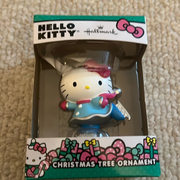 Hallmark Hello Kitty Ice Skating Christmas Ornament 2” x 2.5” - Picture 1 of 3